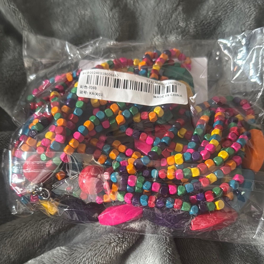 Colorful Beaded Necklace